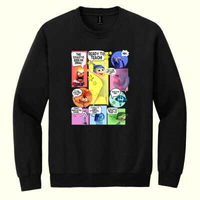 Teacher Emotions 99-287 - Heavy Blend Crewneck Sweatshirt Thumbnail