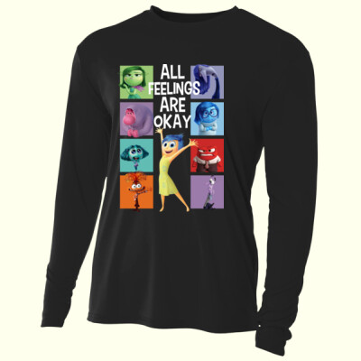 All Feelings Are Okay 99-289 - Adult Cooling Performance Long Sleeve Tee Thumbnail