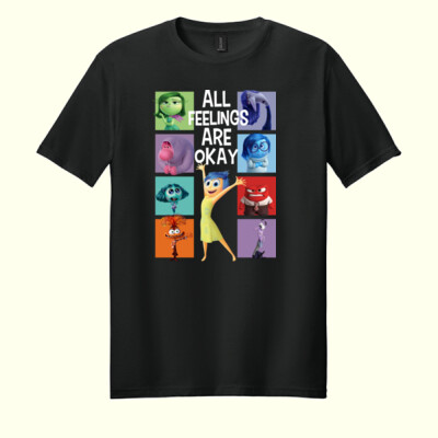 All Feelings Are Okay 99-289 - Adult Softstyle ® T Shirt Thumbnail