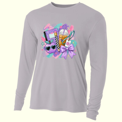 Purple School Items 99-291 - Adult Cooling Performance Long Sleeve Tee Thumbnail