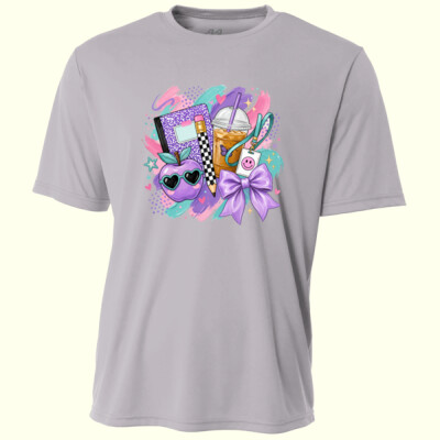 Purple School Items 99-291 - Adult Cooling Performance Short Sleeve Tee Thumbnail