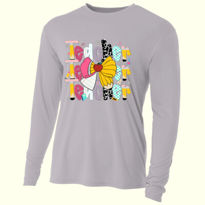 Teacher Teacher Teacher 99-294 - Adult Cooling Performance Long Sleeve Tee Thumbnail