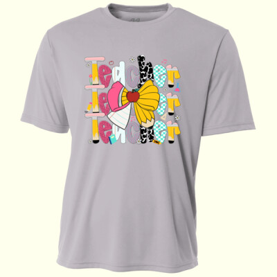Teacher Teacher Teacher 99-294 - Adult Cooling Performance Short Sleeve Tee Thumbnail