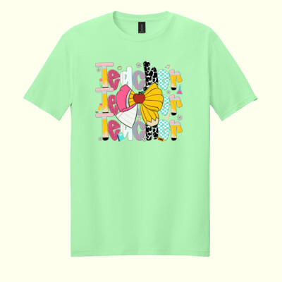 Teacher Teacher Teacher 99-294 - Adult Softstyle ® T Shirt Thumbnail