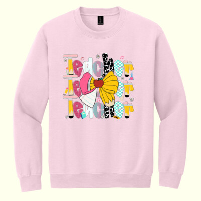 Teacher Teacher Teacher 99-294 - Heavy Blend Crewneck Sweatshirt Thumbnail
