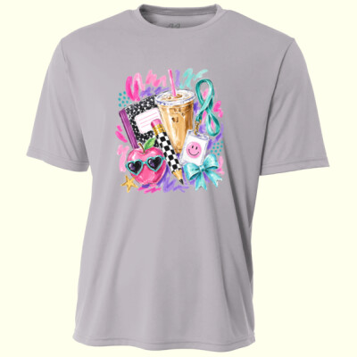 Teacher Coffee 99-295 - Adult Cooling Performance Short Sleeve Tee Thumbnail