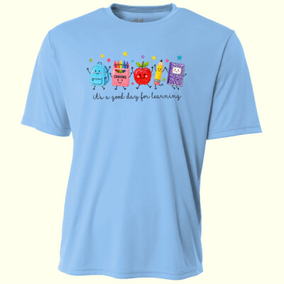 Good day for learning faux paint supplies 99-296 - Adult Cooling Performance Short Sleeve Tee Thumbnail