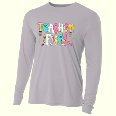 Teacher Fuel 99-297 - Adult Cooling Performance Long Sleeve Tee Thumbnail