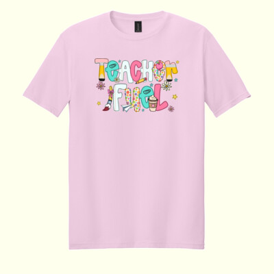 Teacher Fuel 99-297 - Adult Softstyle ® T Shirt Thumbnail
