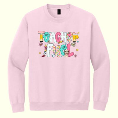 Teacher Fuel 99-297 - Heavy Blend Crewneck Sweatshirt Thumbnail