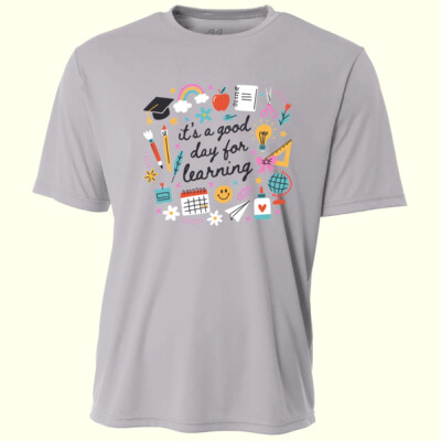 It's a Good Day for Learning 99-298 - Adult Cooling Performance Short Sleeve Tee Thumbnail