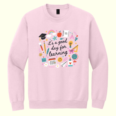 It's a Good Day for Learning 99-298 - Heavy Blend Crewneck Sweatshirt Thumbnail