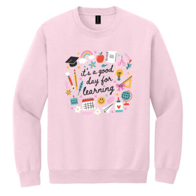 It's a Good Day for Learning 99-298 - Heavy Blend Crewneck Sweatshirt Thumbnail