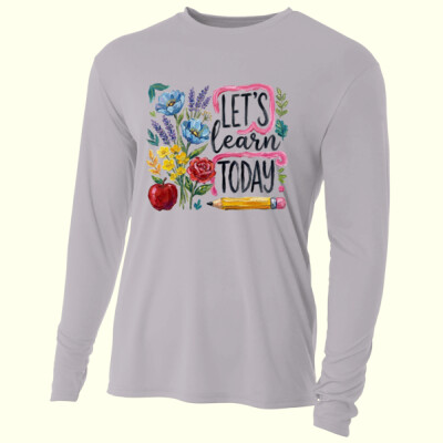 Let's Learn Today! 99-299 - Adult Cooling Performance Long Sleeve Tee Thumbnail