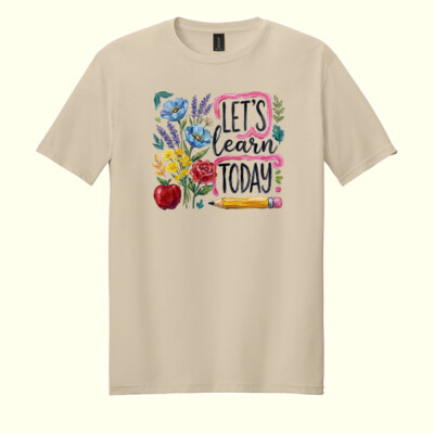 Let's Learn Today! 99-299 - Adult Softstyle ® T Shirt Thumbnail