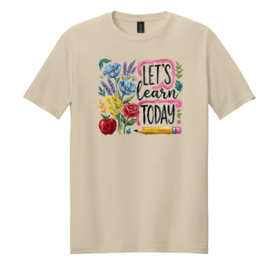 Let's Learn Today! 99-299 - Adult Softstyle ® T Shirt Thumbnail