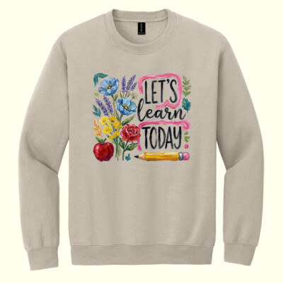 Let's Learn Today! 99-299 - Heavy Blend Crewneck Sweatshirt Thumbnail
