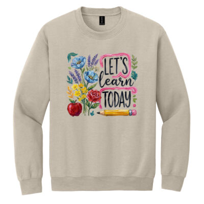 Let's Learn Today! 99-299 - Heavy Blend Crewneck Sweatshirt Thumbnail
