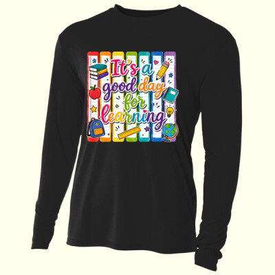 It's a Good Day for Learning 99-302 - Adult Cooling Performance Long Sleeve Tee Thumbnail