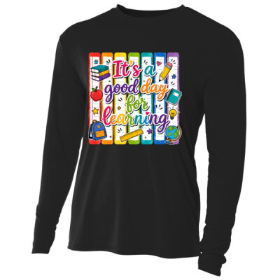 It's a Good Day for Learning 99-302 - Adult Cooling Performance Long Sleeve Tee Thumbnail