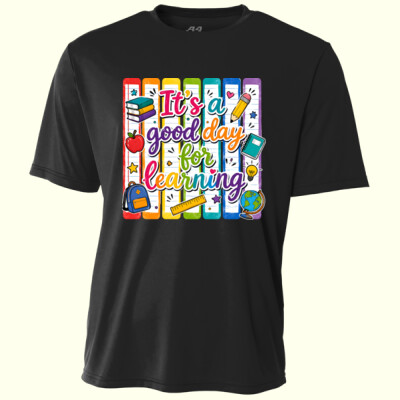 It's a Good Day for Learning 99-302 - Adult Cooling Performance Short Sleeve Tee Thumbnail