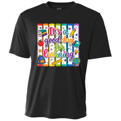 It's a Good Day for Learning 99-302 - Adult Cooling Performance Short Sleeve Tee Thumbnail