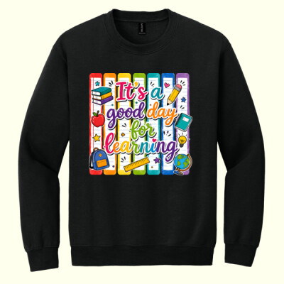 It's a Good Day for Learning 99-302 - Heavy Blend Crewneck Sweatshirt Thumbnail
