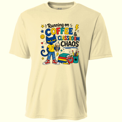 Coffee, Classroom, Chaos 99-305 - Adult Cooling Performance Short Sleeve Tee Thumbnail