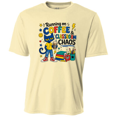 Coffee, Classroom, Chaos 99-305 - Adult Cooling Performance Short Sleeve Tee Thumbnail