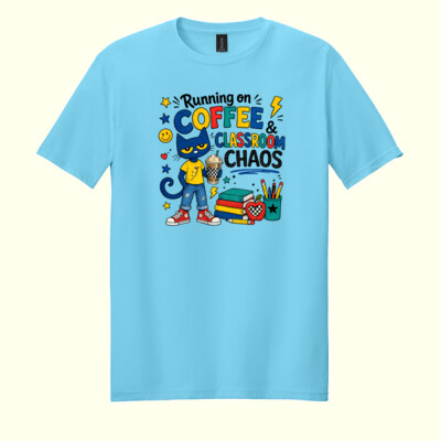 Coffee, Classroom, Chaos 99-305 - Adult Softstyle ® T Shirt Thumbnail