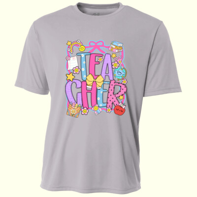 Teacher Coquette Preppy 99-306 - Adult Cooling Performance Short Sleeve Tee Thumbnail