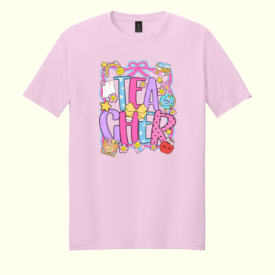 Teacher Coquette Preppy 99-306 - Adult Softstyle ® T Shirt Thumbnail