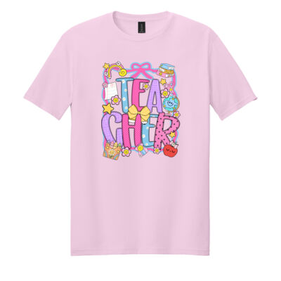 Teacher Coquette Preppy 99-306 - Adult Softstyle ® T Shirt Thumbnail