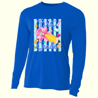 First Grade Coquette Pencil 89-068 - Adult Cooling Performance Long Sleeve Tee Thumbnail