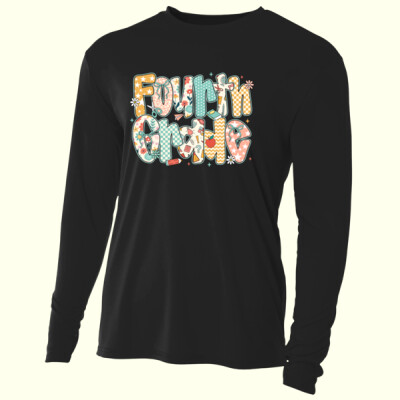 Fourth Grade Preppy Floral 89-075 - Adult Cooling Performance Long Sleeve Tee Thumbnail