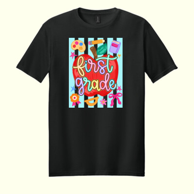 First Grade Apple 89-077 - Adult Softstyle ® T Shirt Thumbnail