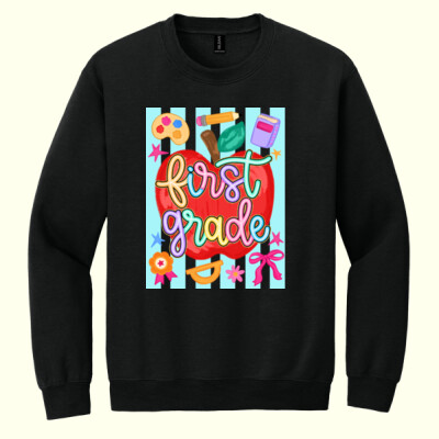 First Grade Apple 89-077 - Heavy Blend Crewneck Sweatshirt Thumbnail