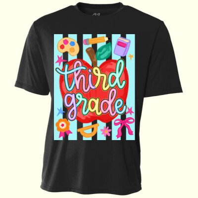 Third Grade Apple 89-079 - Youth Cooling Performance Short Sleeve Tee Thumbnail