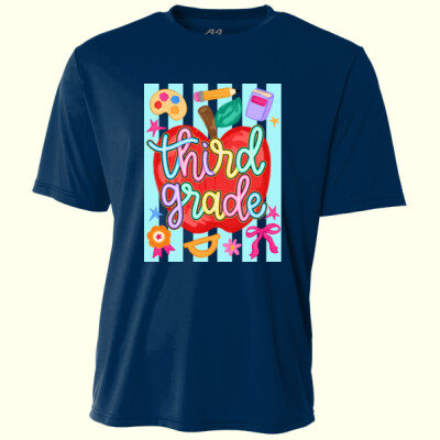 Third Grade Apple 89-079 - Adult Cooling Performance Short Sleeve Tee Thumbnail