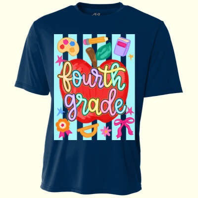 Fourth Grade Apple 89-080 - Youth Cooling Performance Short Sleeve Tee Thumbnail