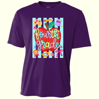 Fourth Grade Apple 89-080 - Adult Cooling Performance Short Sleeve Tee Thumbnail