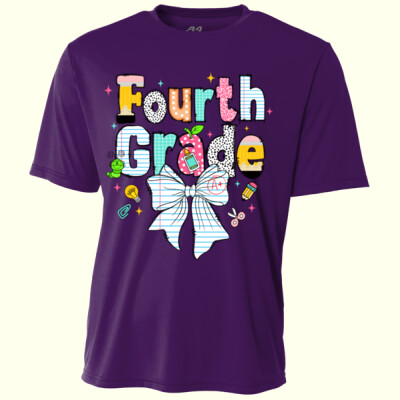 Fourth Grade Paper Bow 89-085 - Youth Cooling Performance Short Sleeve Tee Thumbnail