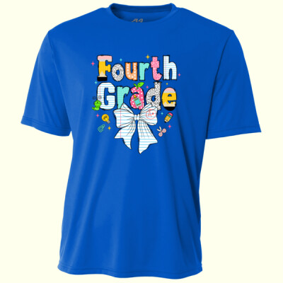 Fourth Grade Paper Bow 89-085 - Adult Cooling Performance Short Sleeve Tee Thumbnail