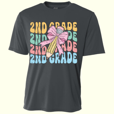 Second Grade Pencil Coquette 89-135 - Youth Cooling Performance Short Sleeve Tee Thumbnail