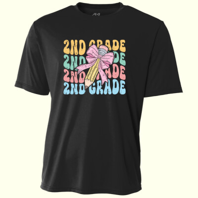 Second Grade Pencil Coquette 89-135 - Adult Cooling Performance Short Sleeve Tee Thumbnail