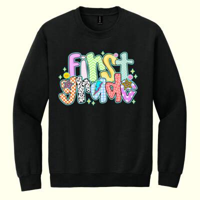 First Grade Colorful 89-086 - Heavy Blend Crewneck Sweatshirt Thumbnail