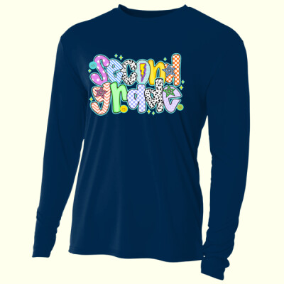 Second Grade Colorful 89-087 - Adult Cooling Performance Long Sleeve Tee Thumbnail
