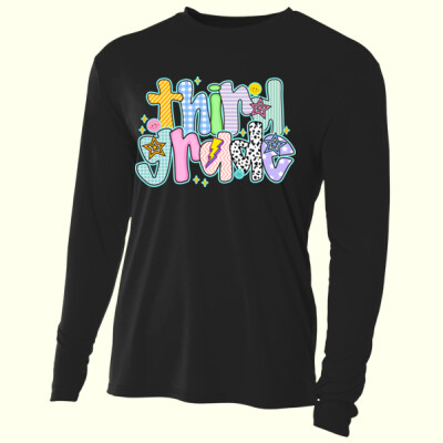 Third Grade Colorful 89-088 - Adult Cooling Performance Long Sleeve Tee Thumbnail