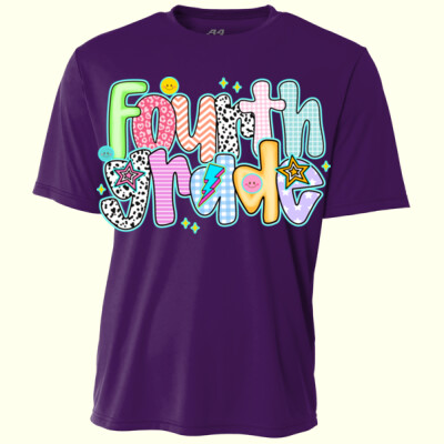 Fourth Grade Colorful 89-089 - Youth Cooling Performance Short Sleeve Tee Thumbnail