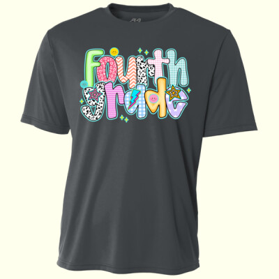 Fourth Grade Colorful 89-089 - Adult Cooling Performance Short Sleeve Tee Thumbnail